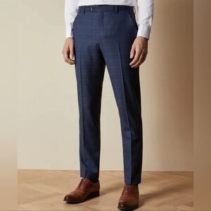 Ted Baker Debonair Check Trousers Size 37L